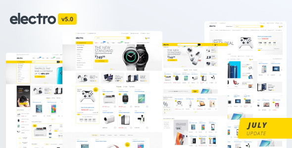 Electro 5 Shopify Theme Preview